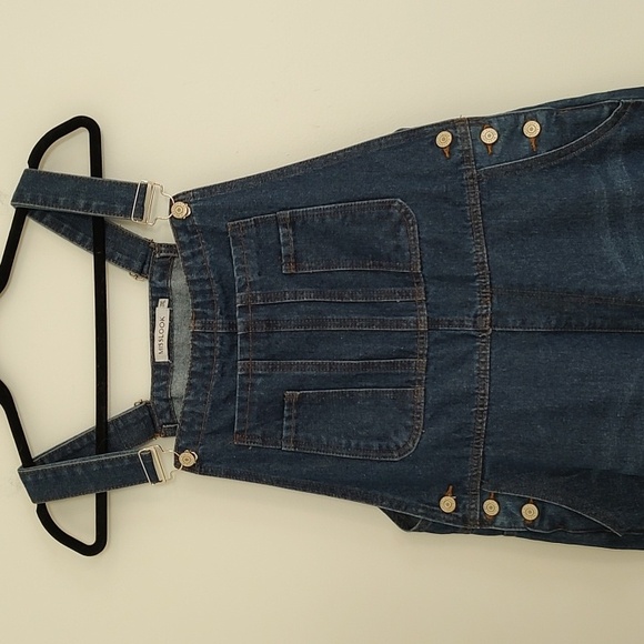 Miss Look Woman's Denim Jean Overalls/Size 3XL - Picture 5 of 12